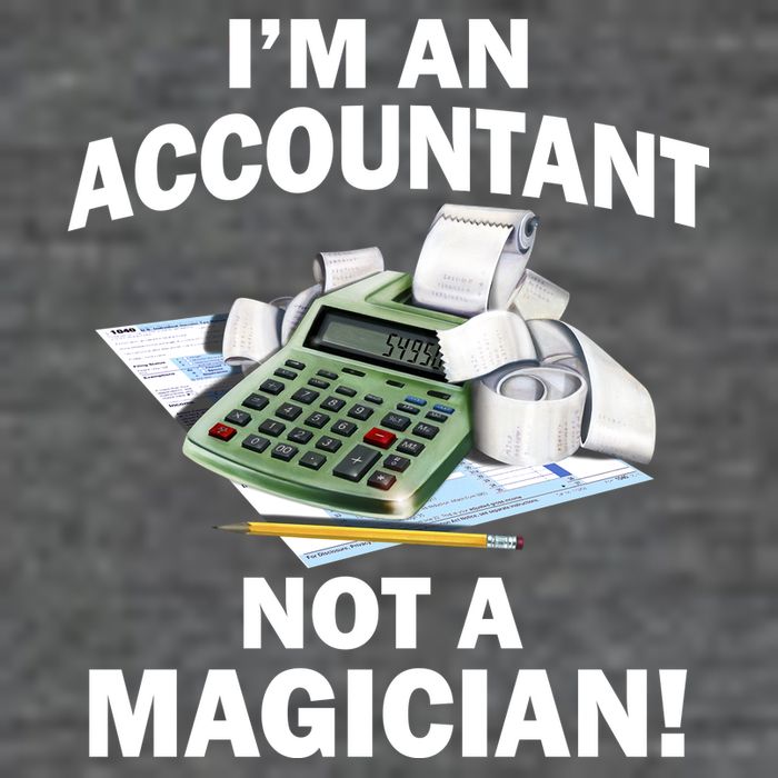 I'm An Accountant Not A Magician Kids Hoodie