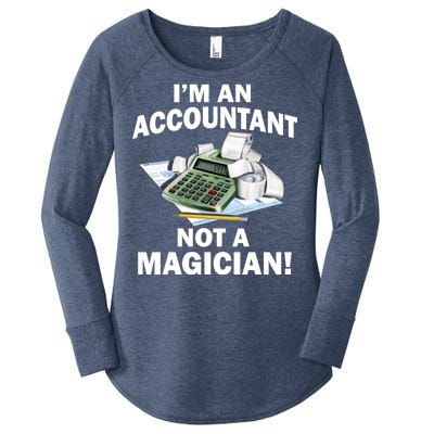 I'm An Accountant Not A Magician Women's Perfect Tri Tunic Long Sleeve Shirt