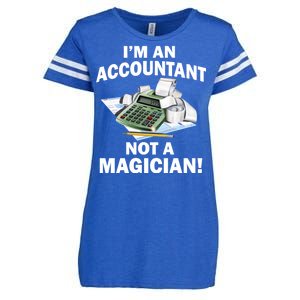 I'm An Accountant Not A Magician Enza Ladies Jersey Football T-Shirt