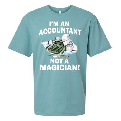 I'm An Accountant Not A Magician Sueded Cloud Jersey T-Shirt