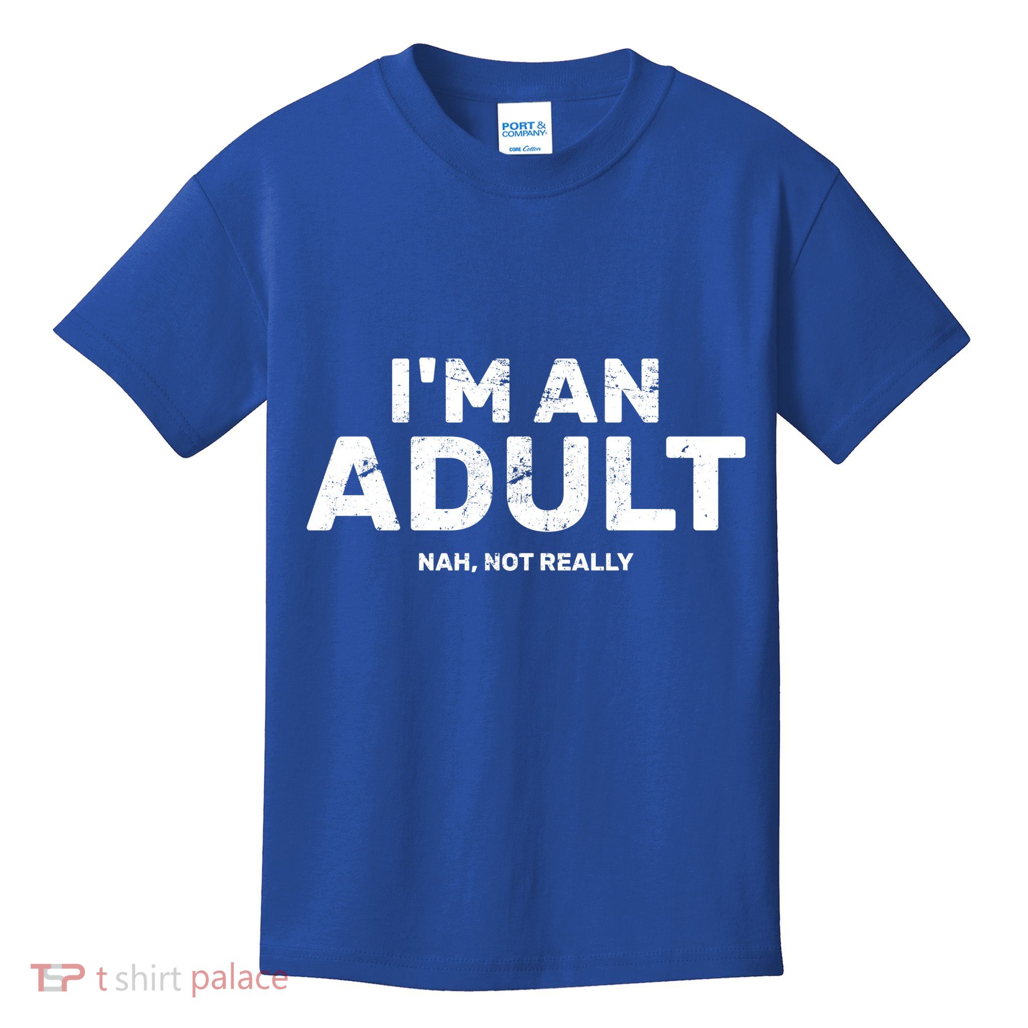I'm An Adult Today Nah Not Really Kids T-Shirt