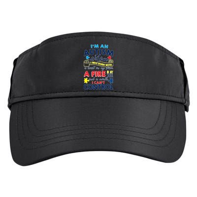 I'm An Autism Mom Adult Drive Performance Visor
