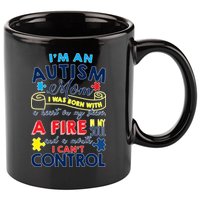 I'm An Autism Mom 11oz C Handle Ceramic Mug