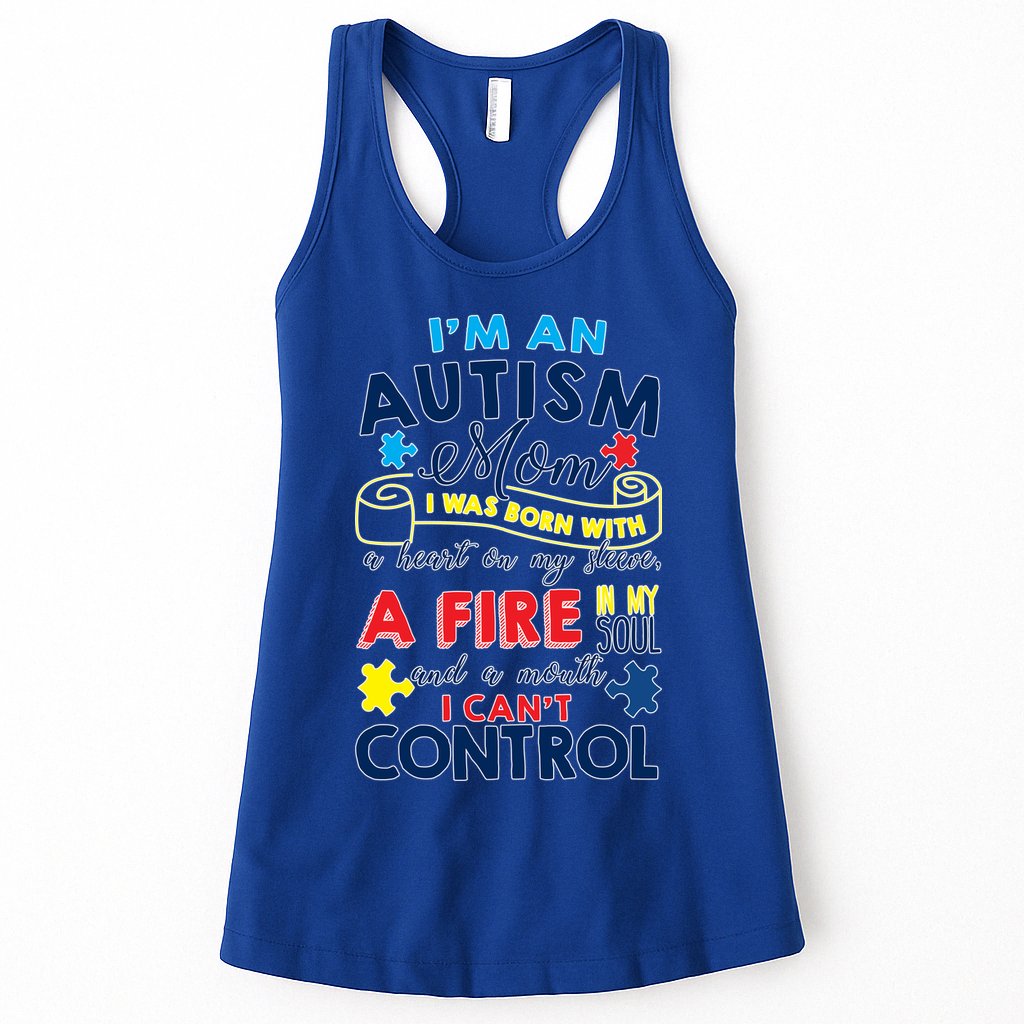 I'm An Autism Mom Womens Tank Top