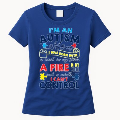 I'm An Autism Mom Womens T-Shirt