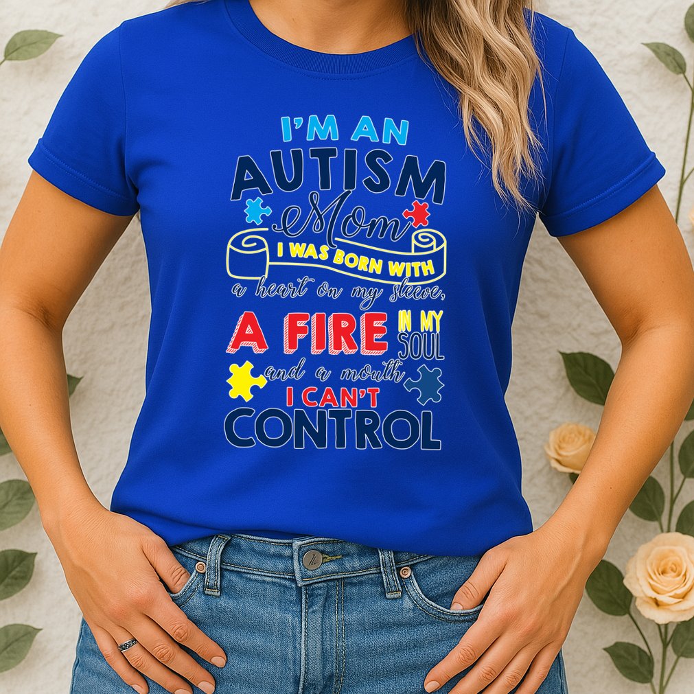 I'm An Autism Mom Womens T-Shirt