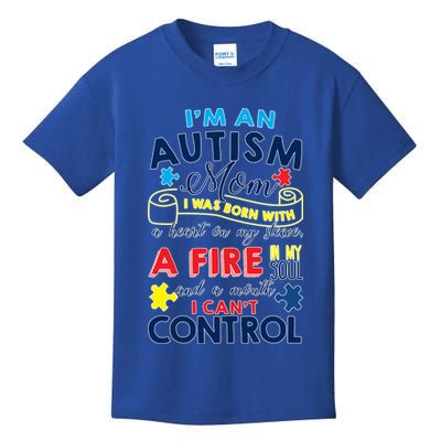 I'm An Autism Mom Kids T-Shirt