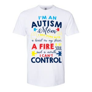 I'm An Autism Mom Softstyle CVC T-Shirt