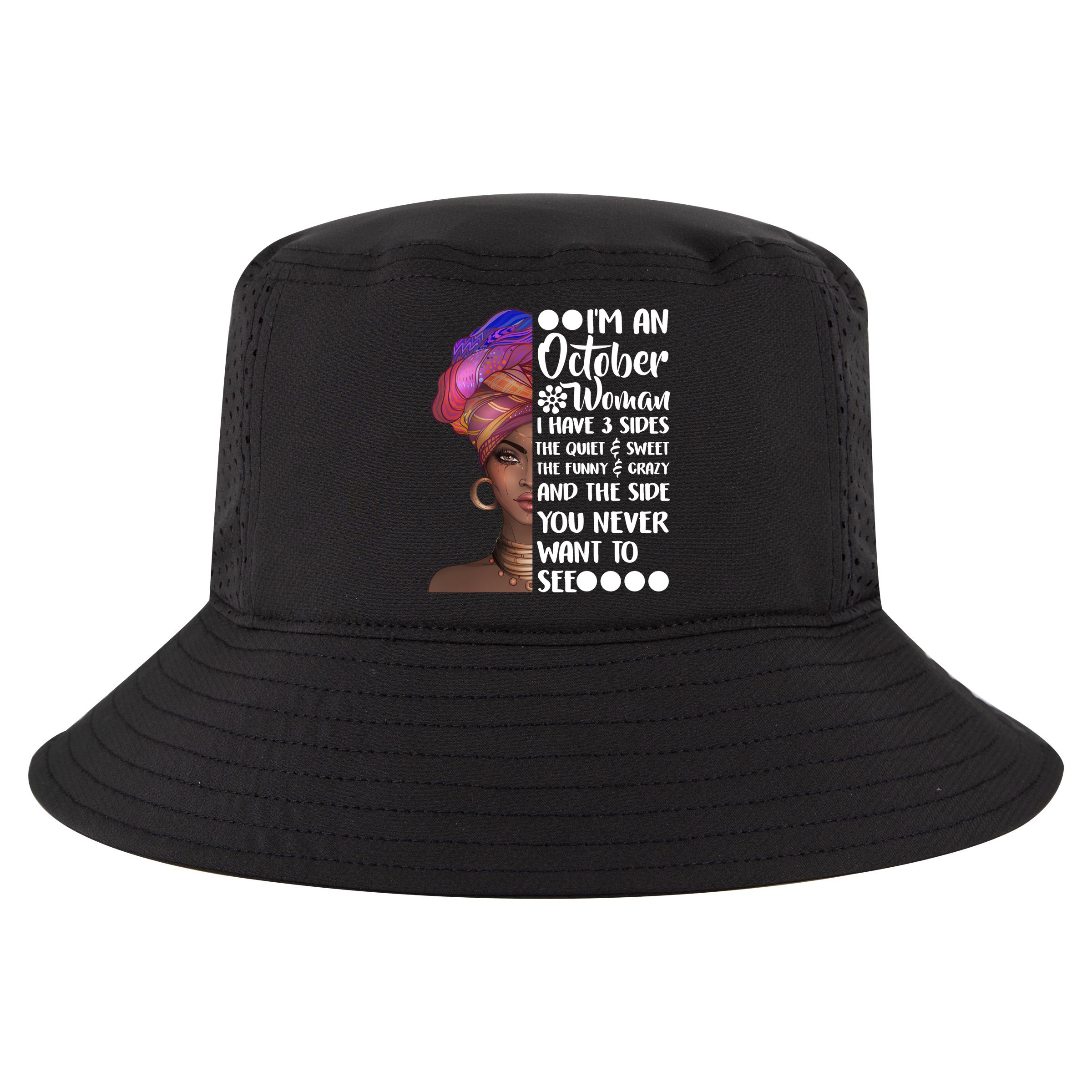 I'm an October Woman Cool Comfort Performance Bucket Hat