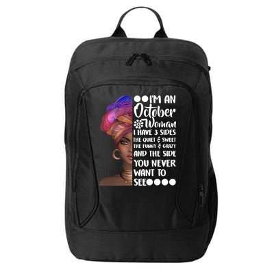 I'm an October Woman City Backpack