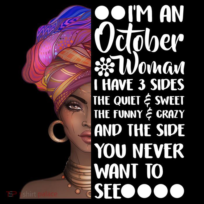 I'm an October Woman Sustainable Bucket Hat