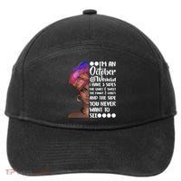 I'm an October Woman 7-Panel Snapback Hat