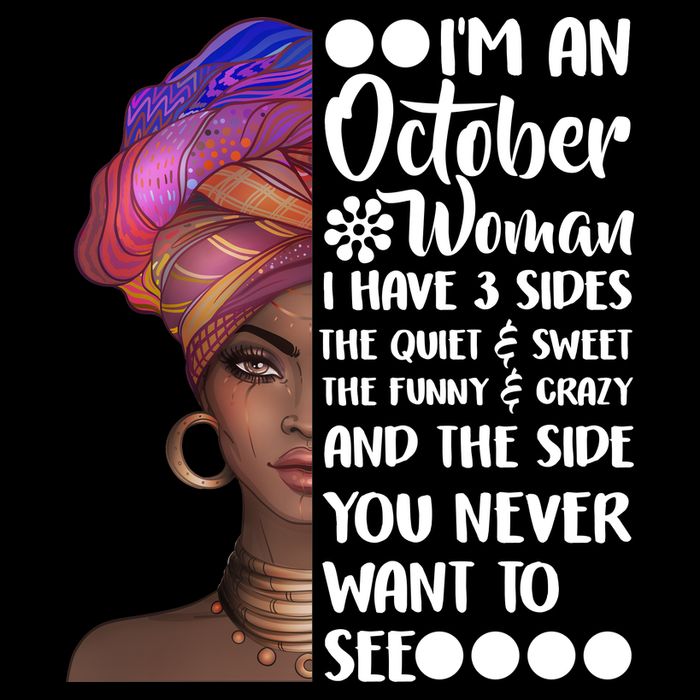 I'm an October Woman 16 in Basic Backpack