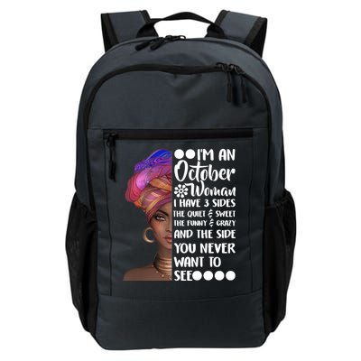 I'm an October Woman Daily Commute Backpack