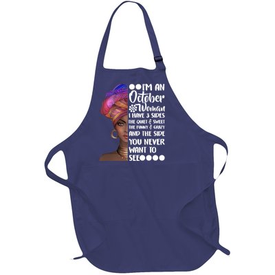 I'm an October Woman Full-Length Apron With Pockets