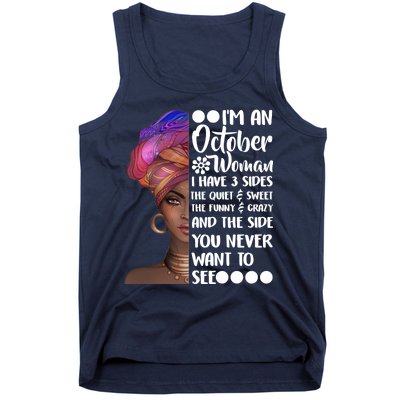 I'm an October Woman Tank Top