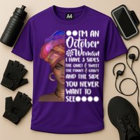 I'm an October Woman Cooling Performance Crew T-Shirt
