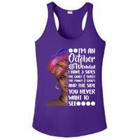 I'm an October Woman Ladies PosiCharge Competitor Racerback Tank