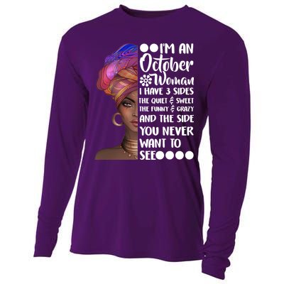 I'm an October Woman Cooling Performance Long Sleeve Crew