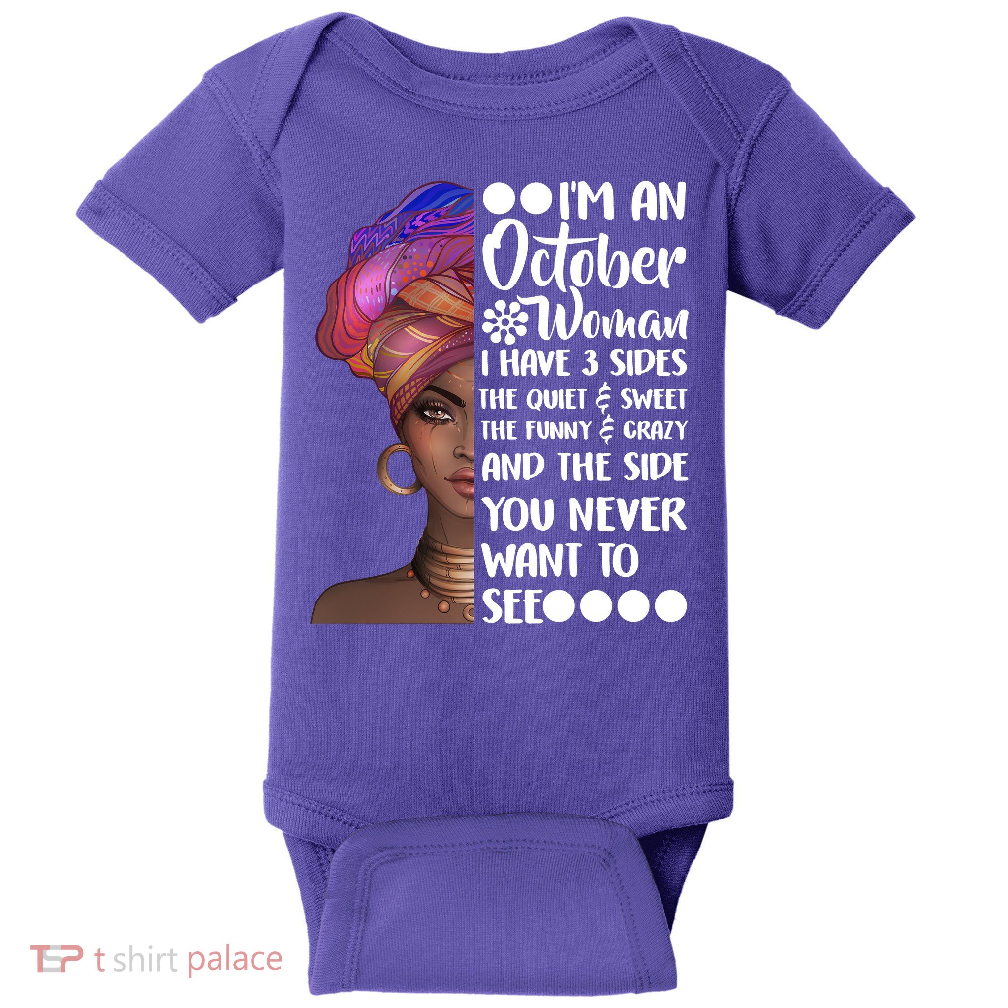 I'm an October Woman Baby Bodysuit