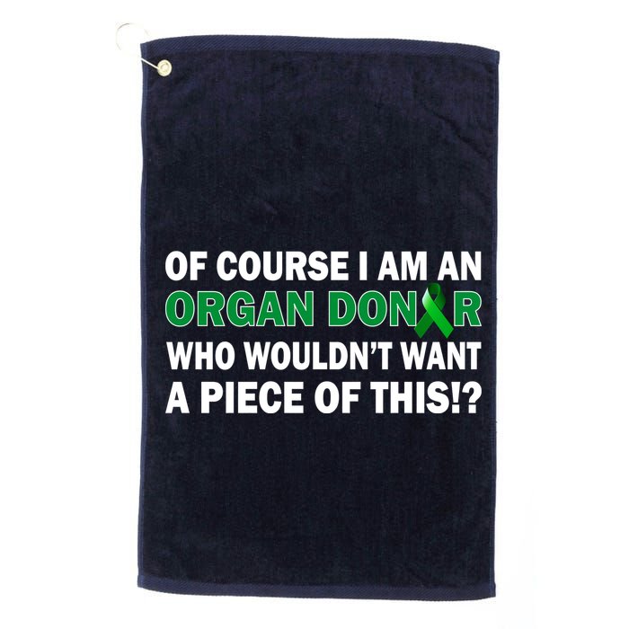 I'm An Organ Donor Who Wouldn't Want A Piece of This  Golf Towel