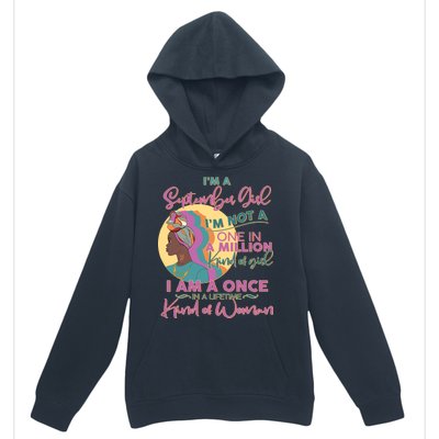 I'm An September Girl A Once In A Lifetime Woman Urban Pullover Hoodie