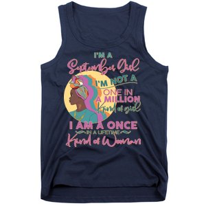 I'm An September Girl A Once In A Lifetime Woman Tank Top