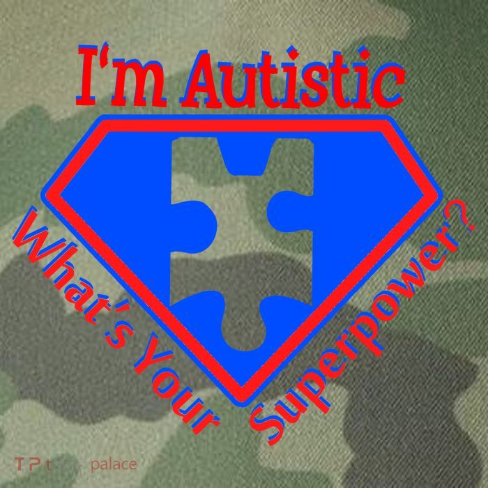 I'm Autistic What's Your Super Power Legacy Tie Dye Trucker Hat