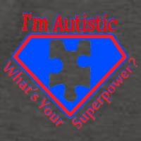 I'm Autistic What's Your Super Power Vector Backpack