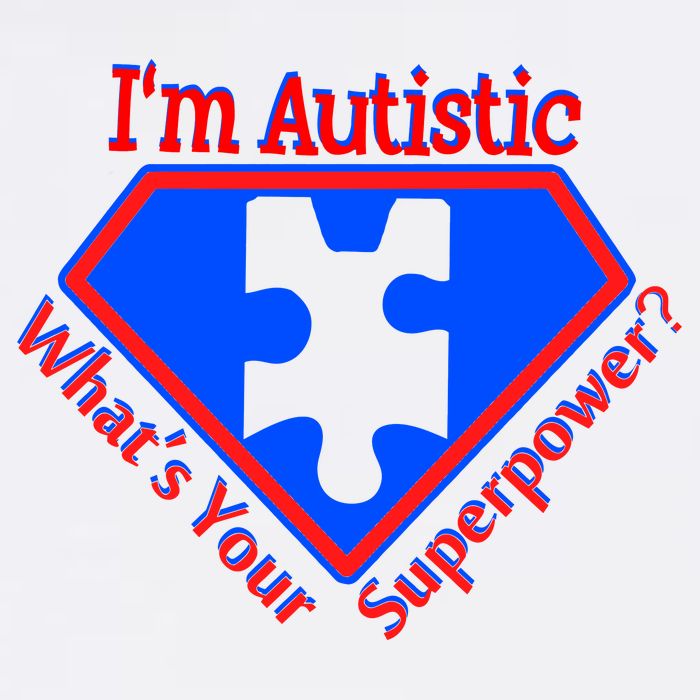 I'm Autistic What's Your Super Power Garment-Dyed Sweatshirt