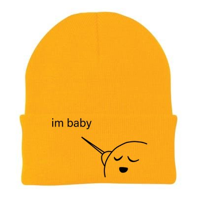 Im Baby Meme Knit Cap Winter Beanie