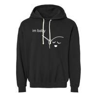 Im Baby Meme Garment-Dyed Fleece Hoodie