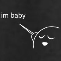 Im Baby Meme Garment-Dyed Fleece Hoodie