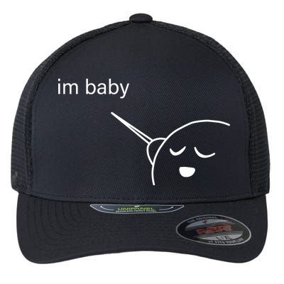 Im Baby Meme Flexfit Unipanel Trucker Cap