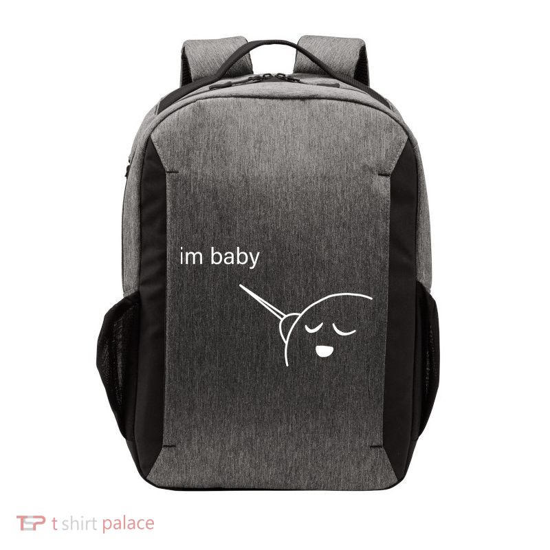 Im Baby Meme Vector Backpack