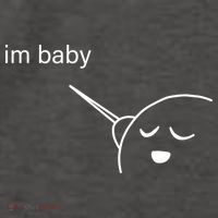 Im Baby Meme Vector Backpack