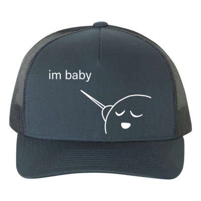 Im Baby Meme Yupoong Adult 5-Panel Trucker Hat