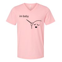 Im Baby Meme V-Neck T-Shirt