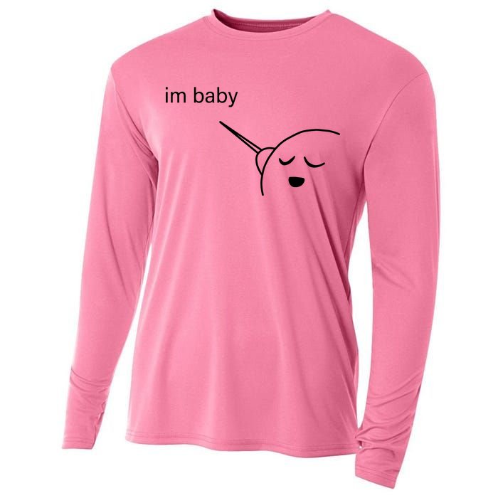 Im Baby Meme Cooling Performance Long Sleeve Crew