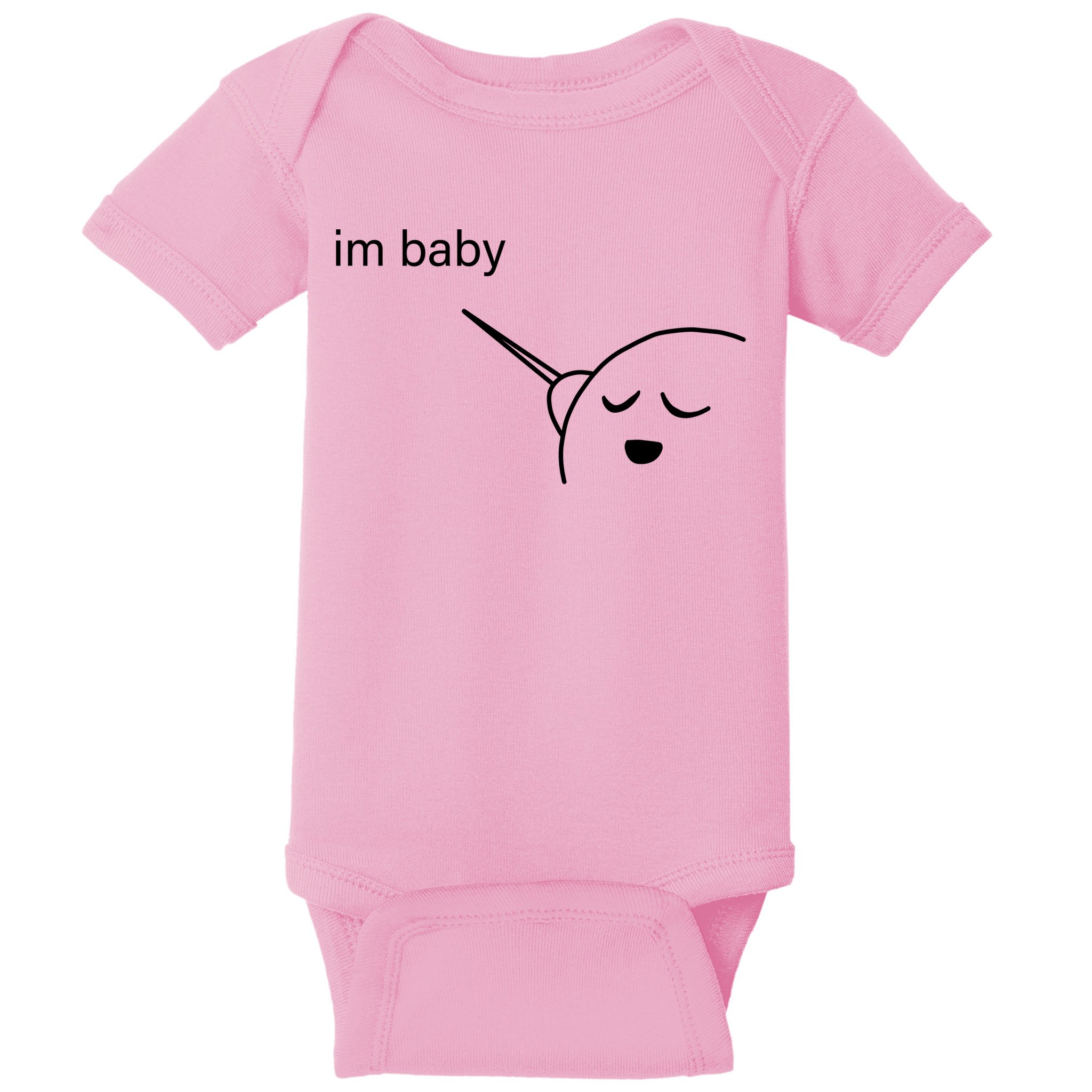 Im Baby Meme Baby Bodysuit