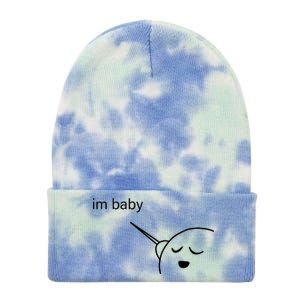 Im Baby Meme Tie Dye 12in Knit Beanie