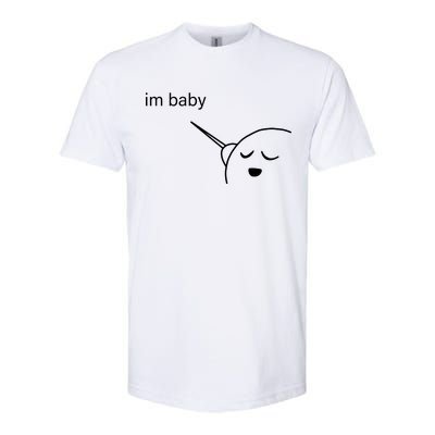 Im Baby Meme Softstyle® CVC T-Shirt