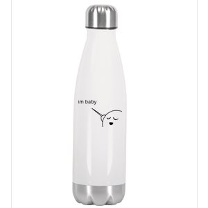 Im Baby Meme Stainless Steel Insulated Water Bottle