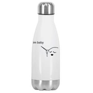 Im Baby Meme Stainless Steel Insulated Water Bottle