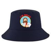 I'm Back Funny Easter Jesus He is Risen Cool Comfort Performance Bucket Hat