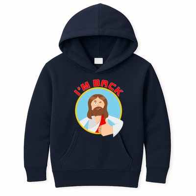 I'm Back Funny Easter Jesus He is Risen Kids Hoodie