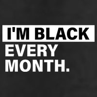 I'm Black Every Month Golf Towel