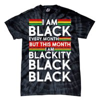 I'm Black Every Month Proud Black American Tie-Dye T-Shirt