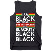 I'm Black Every Month Proud Black American Tank Top