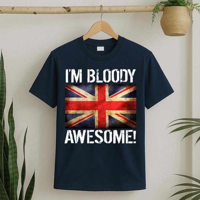 I'm Bloody Awesome British Union Jack Flag T-Shirt